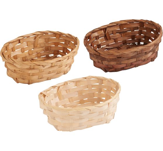 Bamboo split basket "oval"