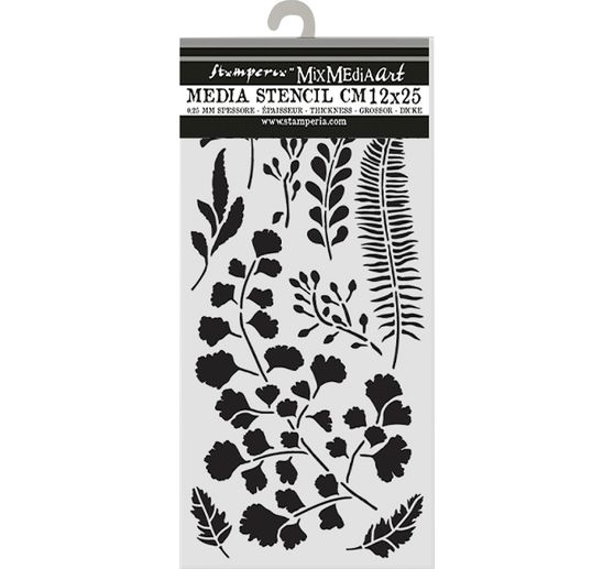 Sjabloon "Herbarium Silvae - Leaves"