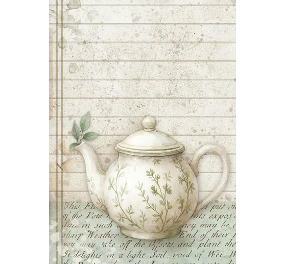 Motief strozijde assortiment "Herbarium Silvae", set van 8