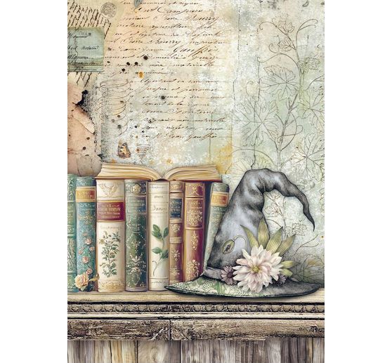 Motief strozijde assortiment "Herbarium Silvae", set van 8