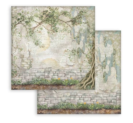 Scrapbook block "Herbarium Silvae Backgrounds"