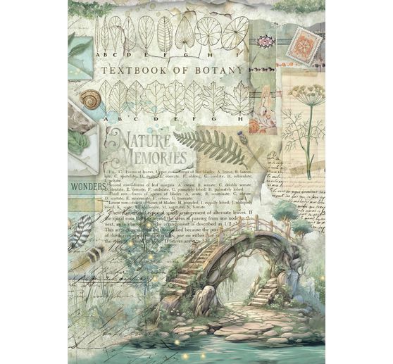 Junk Journal Book "Herbarium Silvae"