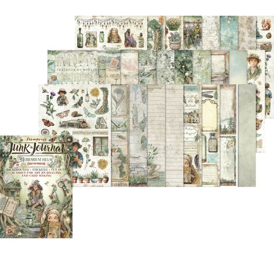 Junk Journal Book "Herbarium Silvae"