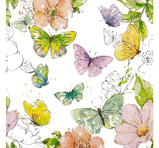 Napkins "Enchanted Butterflies"