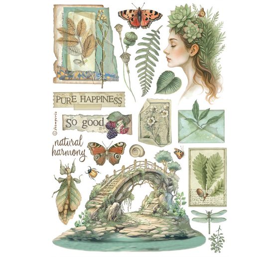 Washi Pad "Herbarium Silvae"