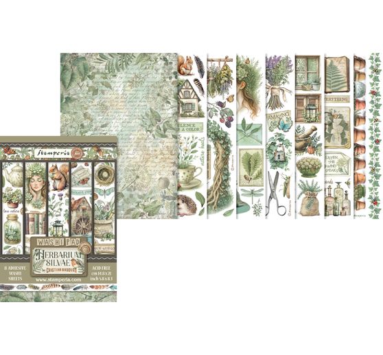 Washi Pad "Herbarium Silvae"