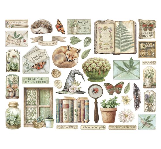 Stansmotieven "Herbarium Silvae"