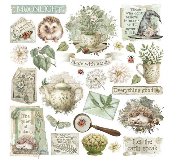 Rub On assortiment "Herbarium Silvae"