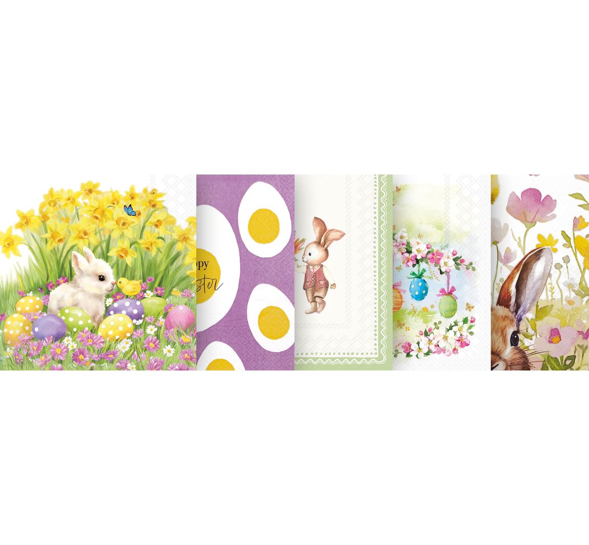 VBS Servetten set "Happy Easter"
