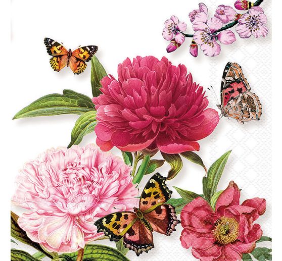 Servet "Lovely Peonien"