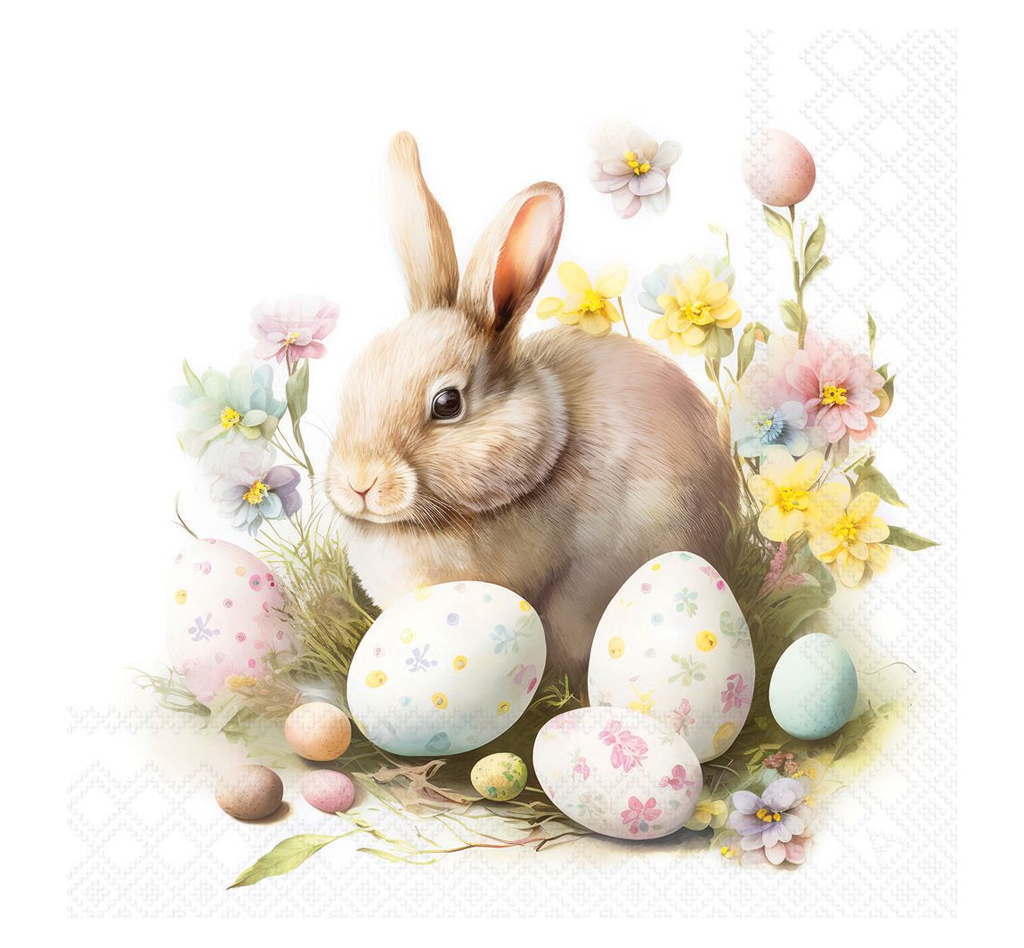 Servet "Bunny and Eggs"