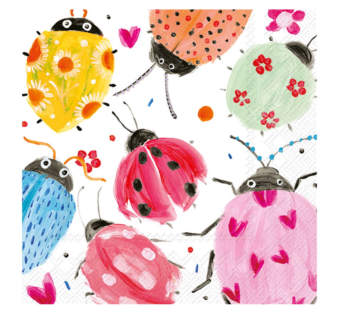 Servet "Joyful Ladybugs"
