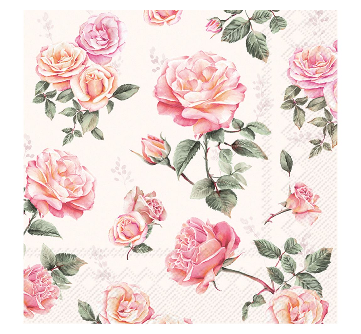 Servet "Classic Roses"