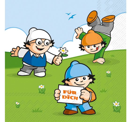 Servet "Mainzelmännchen"