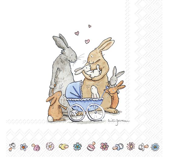 Servet "Welcome Baby"