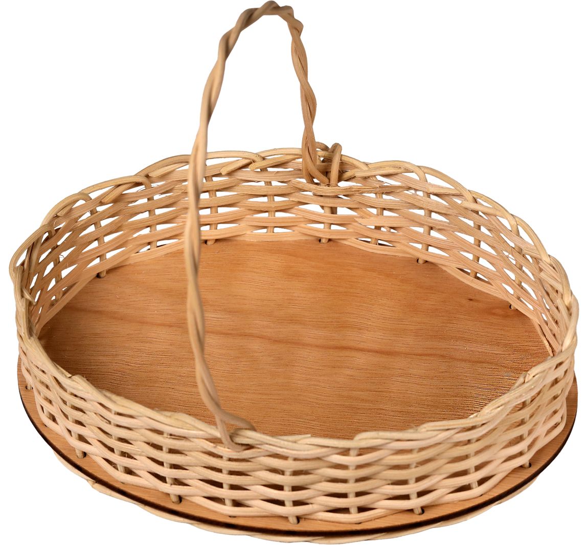 VBS Knutselset rotan "Ovale mand"