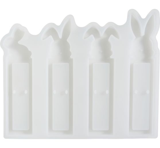 VBS Siliconen gietvorm "Chocoladereep houder Bunny"