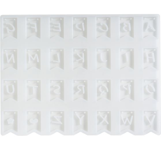 VBS Silicone casting mould "Pennant garland"