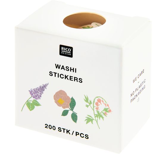 Washi sticker "Pastel flowers"
