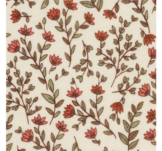 Mousseline katoenen stof "Madeleine"