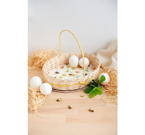 VBS Knutselset rotan "Ovale mand"