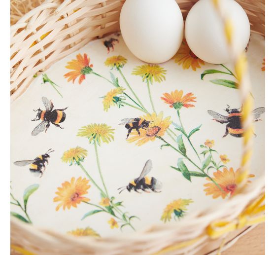 VBS Knutselset rotan "Ovale mand"