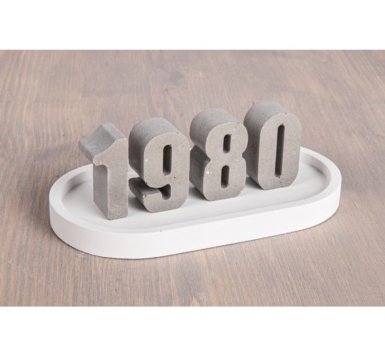 Siliconen gietvorm "ABC & 0-9"