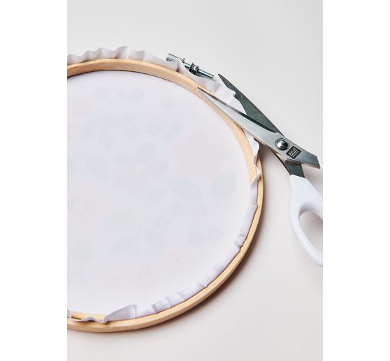 Diamond Painting Set "Sparkling wreath of flowers"