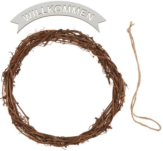 VBS Decorative wreath "Welcome"