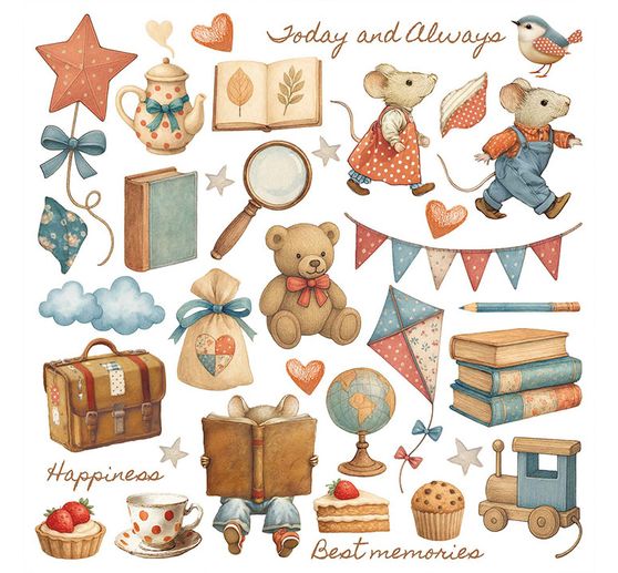 Rub On assortiment "Family"