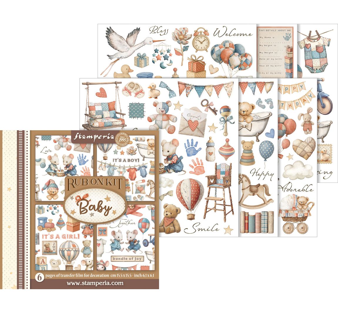 Rub On assortiment "Baby"