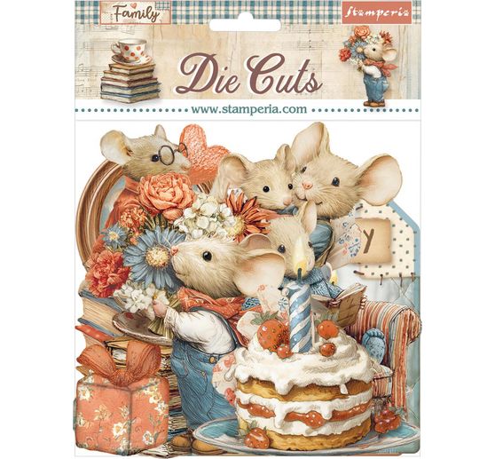 Punching motifs "Family"