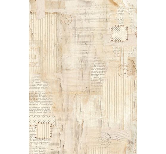 Motif straw silk assortment "Family", set of 6