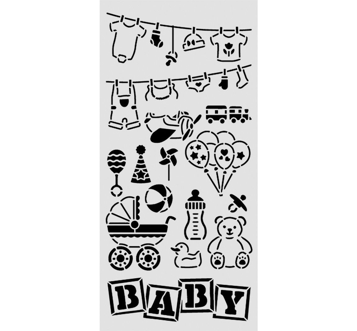 Sjabloon "Baby - Elements"