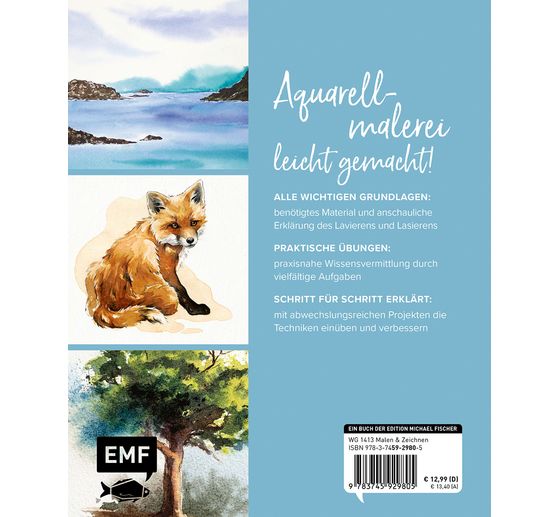 Boek "Lavieren und Lasieren in Aquarell"