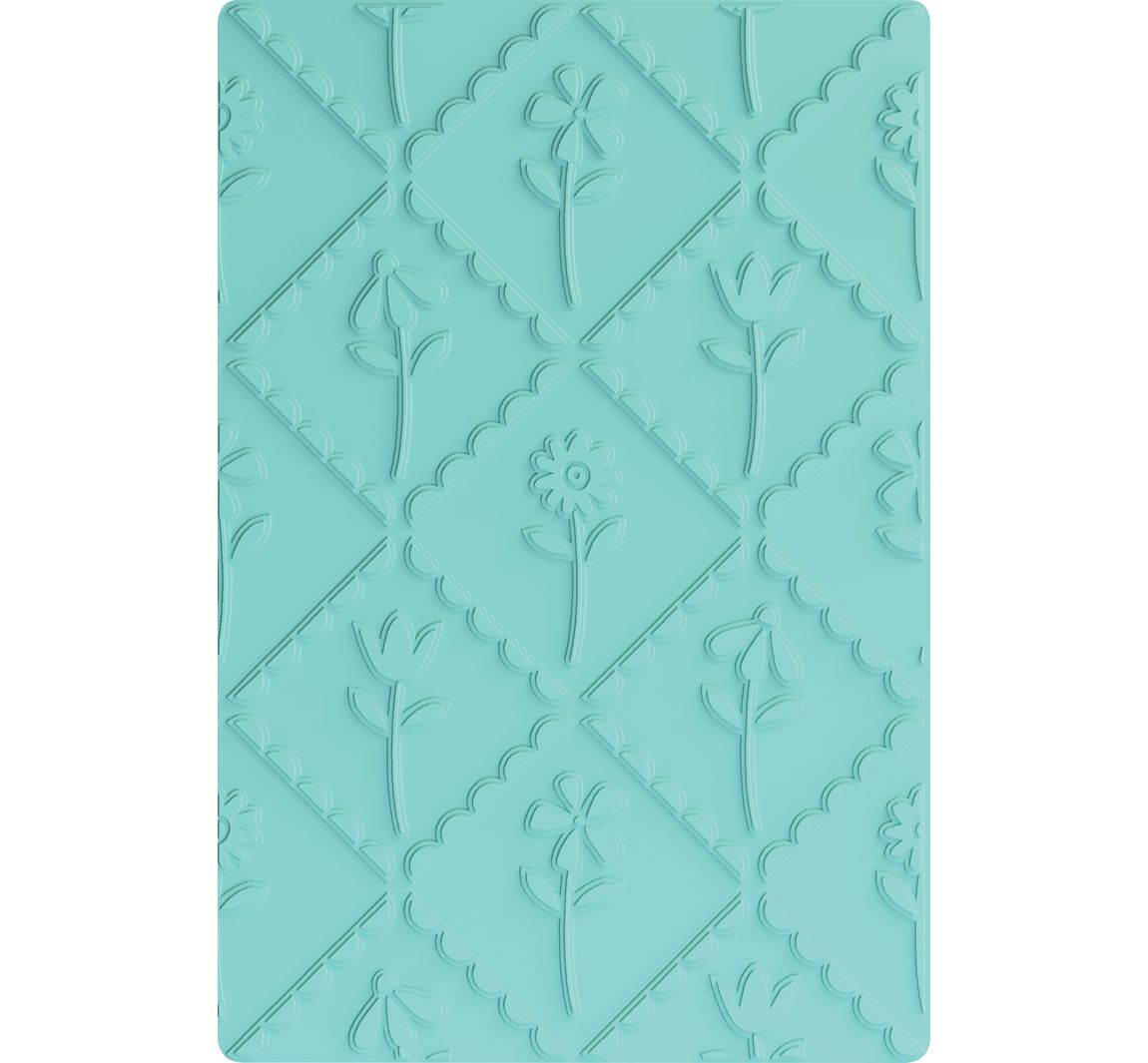 Sizzix Multi-Level Embossing sjabloon "Framed Florals"
