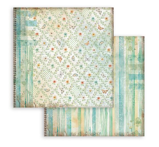 Scrapbook block "Daisy Art Backgrounds"