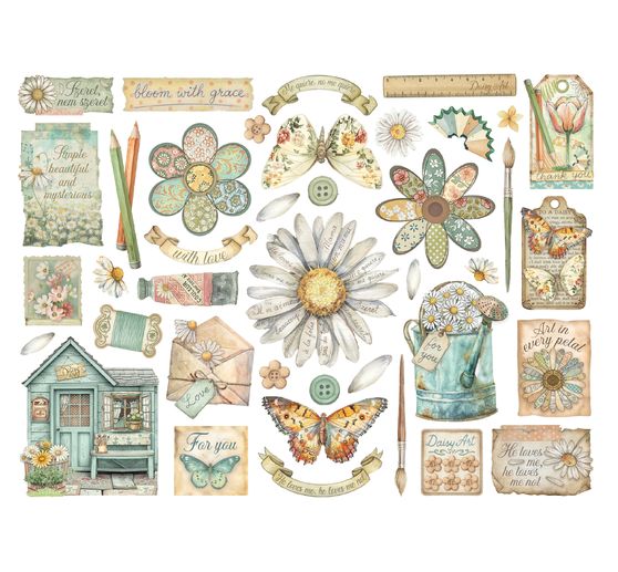 Stansmotieven "Daisy Art"