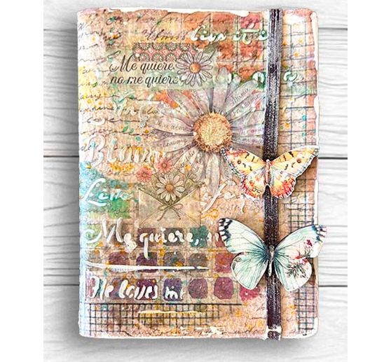 Sjabloon "Daisy Art - He loves me"