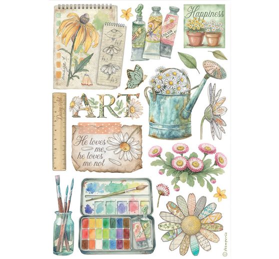 Washi Pad "Daisy Art"