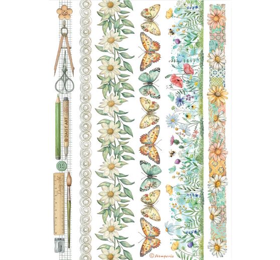 Washi Pad "Daisy Art"