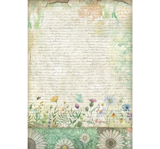 Motief strozijde assortiment "Daisy Art", set van 6