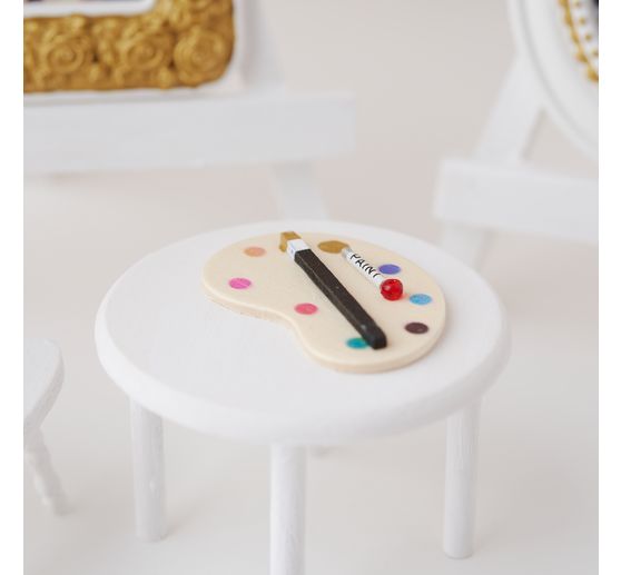 Miniatuur schilderspalet