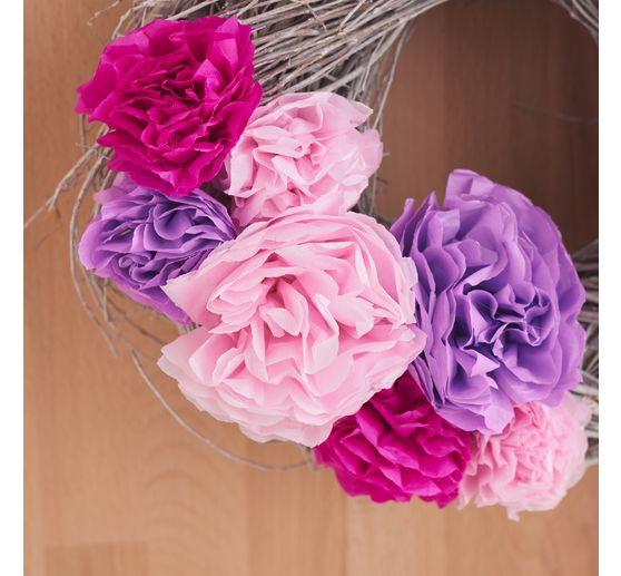 VBS Silk paper set, assorted colours