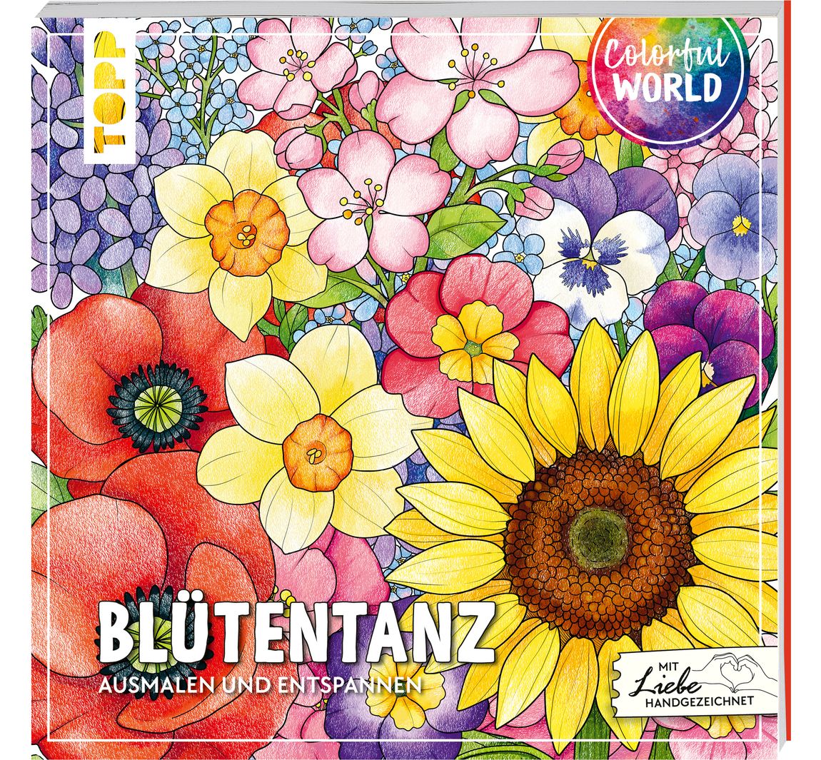 Boek "Colorful World - Blütentanz"