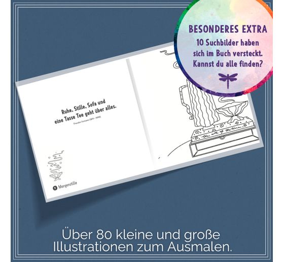 Book "Colorful World - Ruhe & Achtsamkeit"