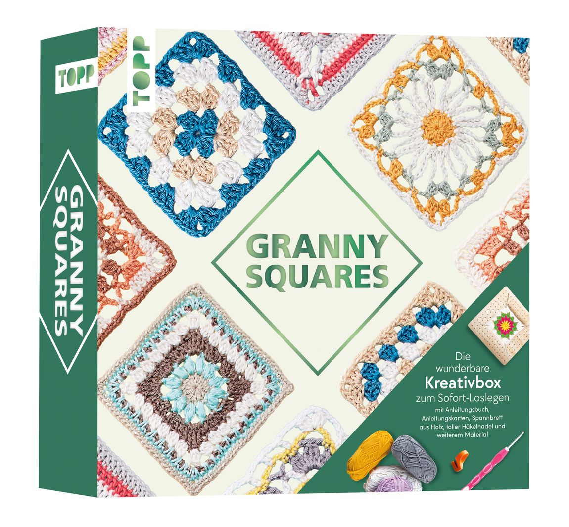 Creatieve doos "Granny Squares"