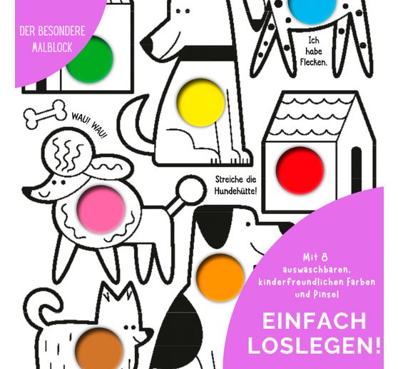 Boek "Mein erster Wasserfarben-Malblock - Tiere"