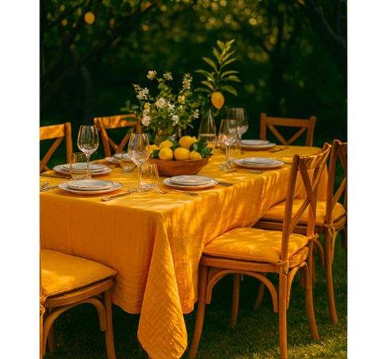 Musselin katoenen stof "Uni"