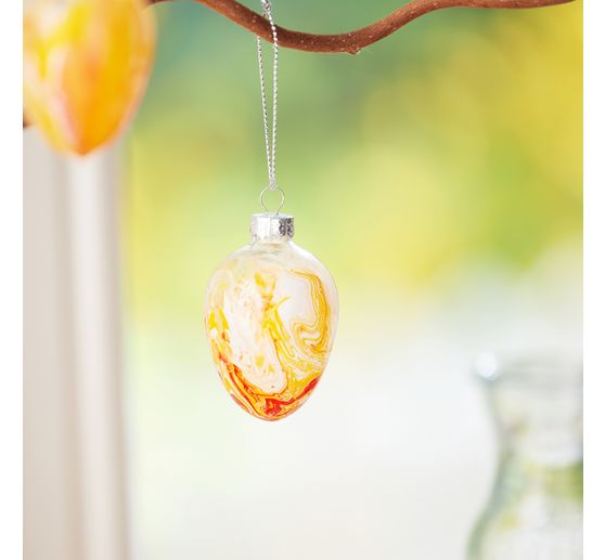 VBS Glazen eieren, 6 stuks